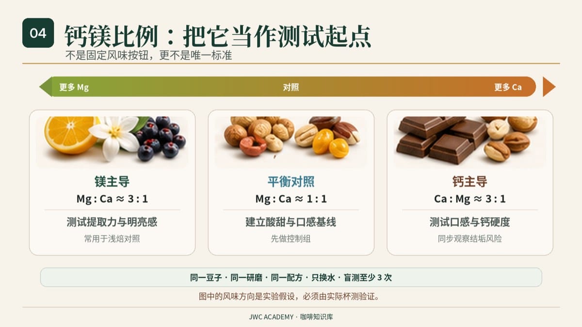 咖啡风味光谱：镁主导明亮到钙主导醇厚