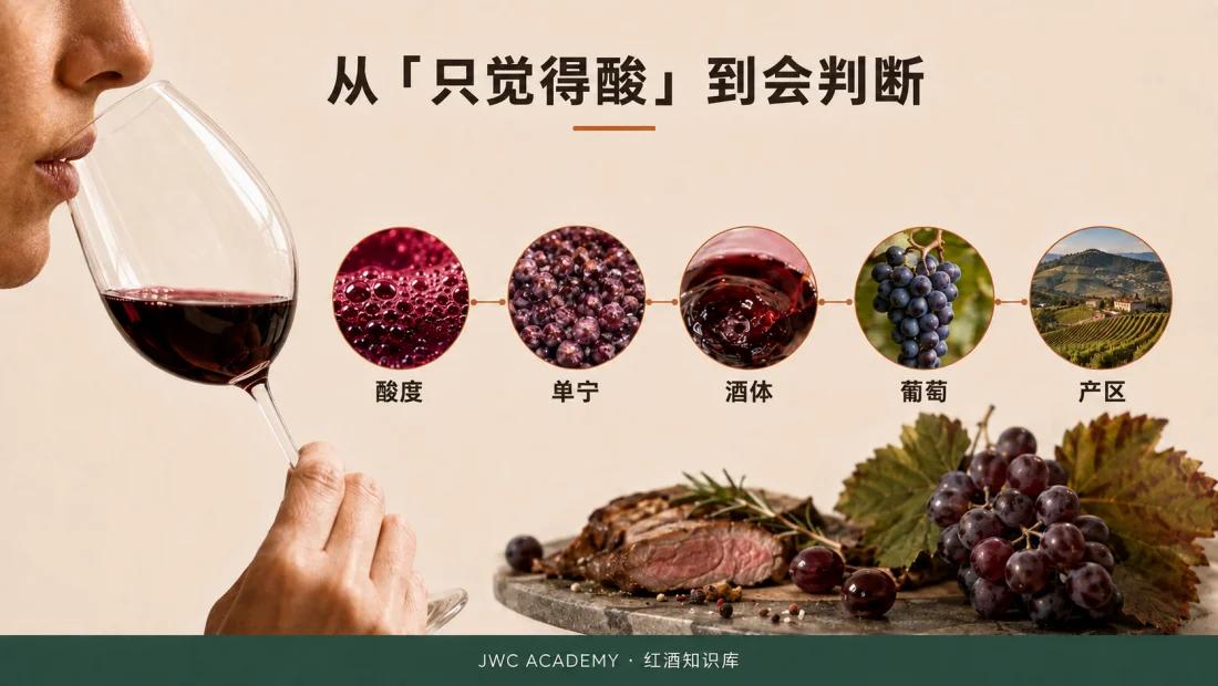 从「只觉得酸」到读懂结构