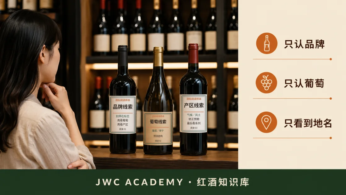 三层各管一件事：骨架 / 风格 / 具体酒款