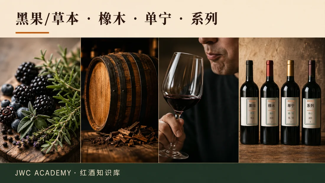 先分清差异来自产区还是橡木