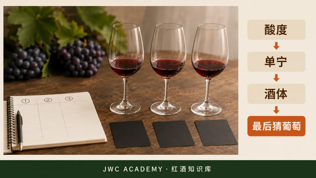 三杯并排，每轮只排一个变量