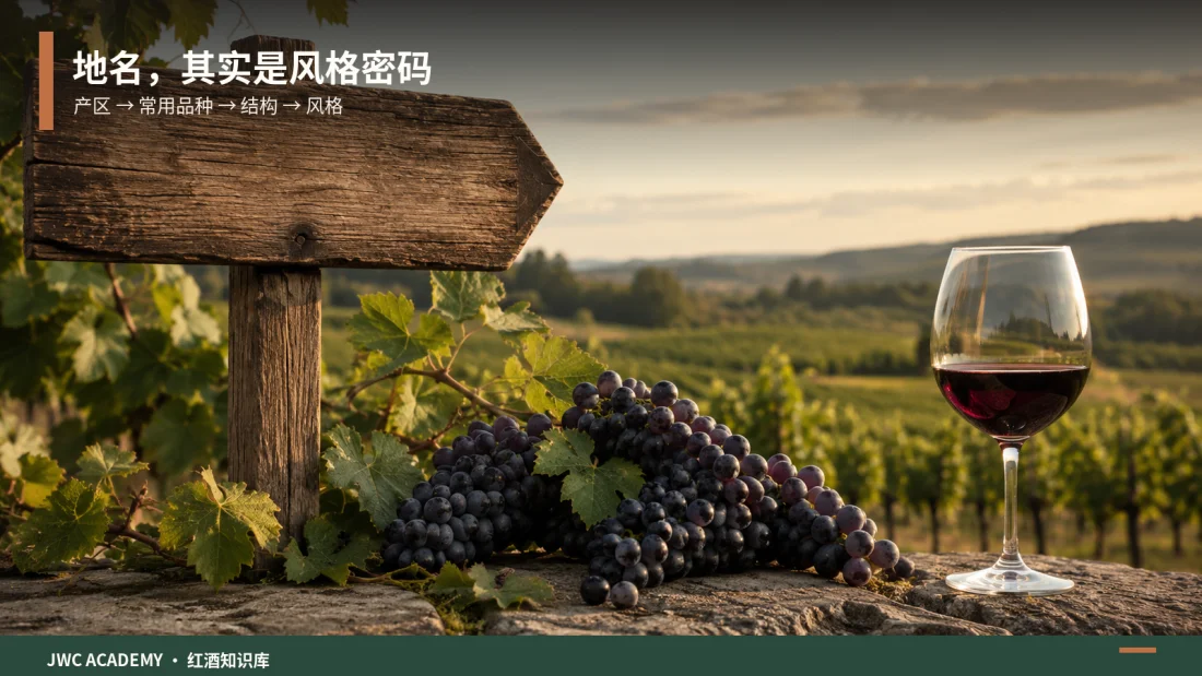 地名 = 压缩好的品种与风格线索