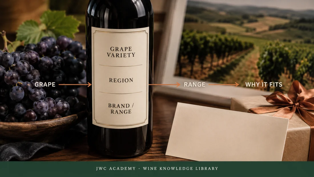 One clear reason beats ten tasting terms